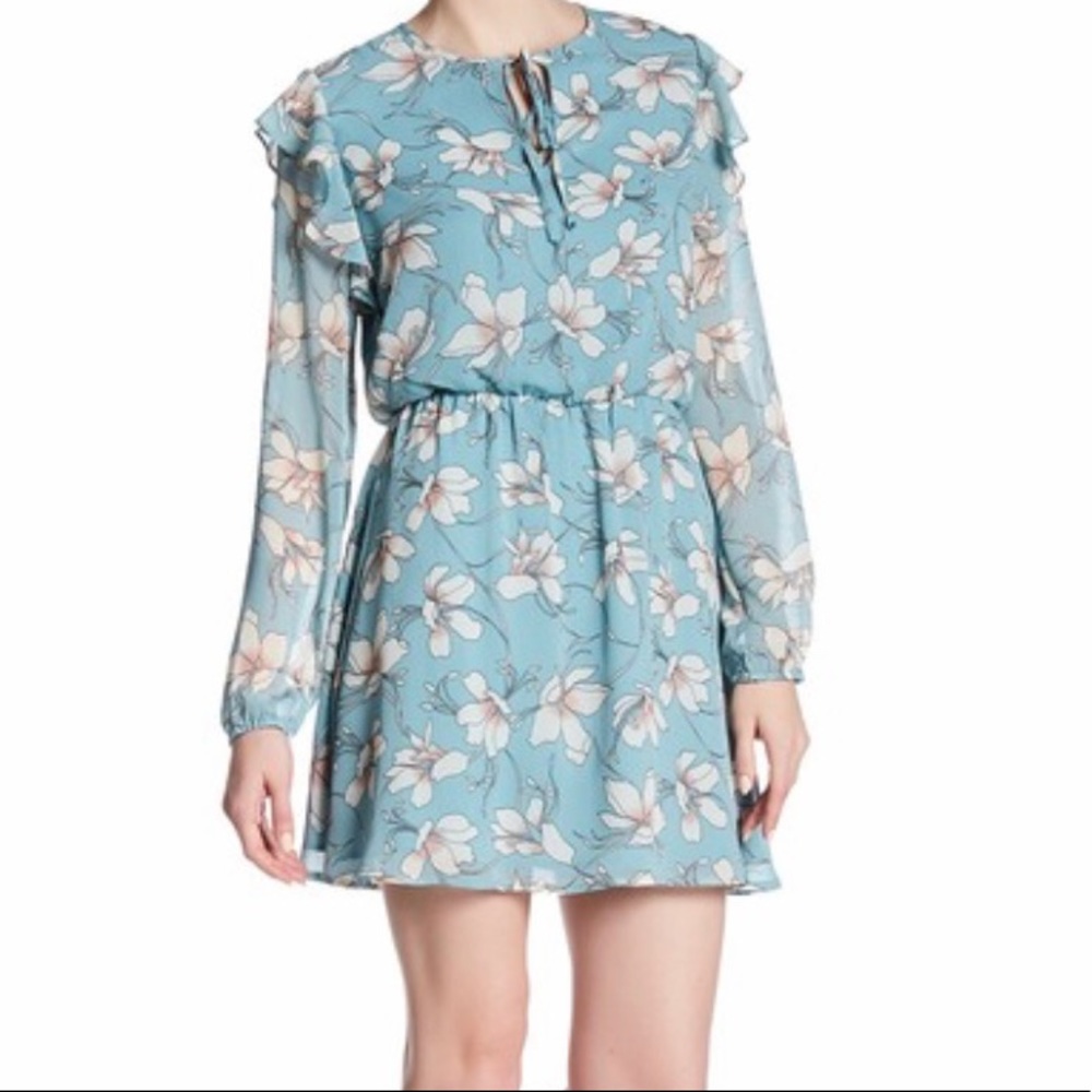 Light Blue floral dress